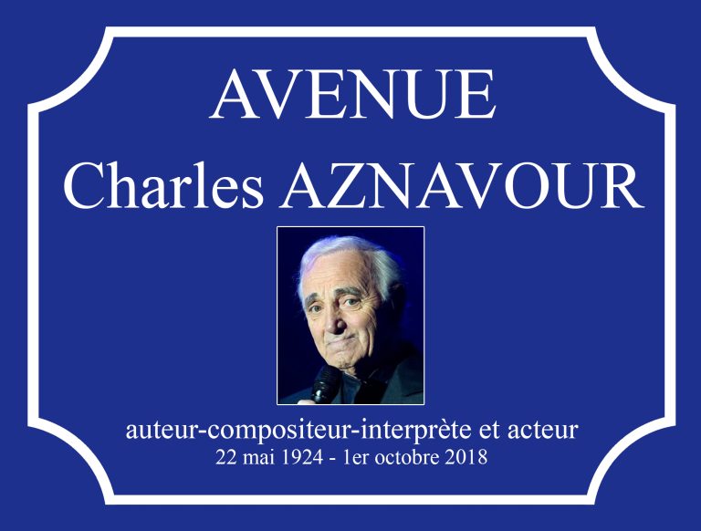 avenue Charles Aznavour