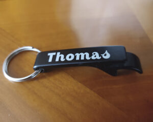 Porte-clés décapsuleur personnalisé