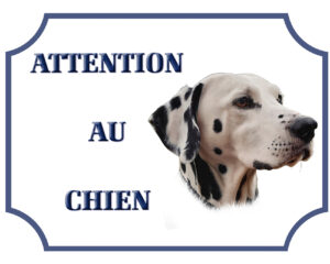Plaque Dalmatien